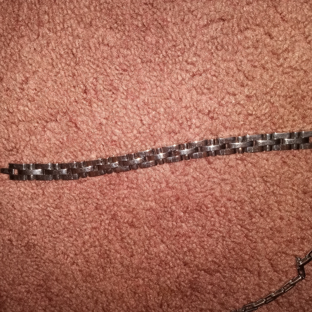 Mens stainless steel bracelet